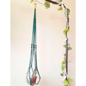 Long Macrame Plant Hanger Home Decor